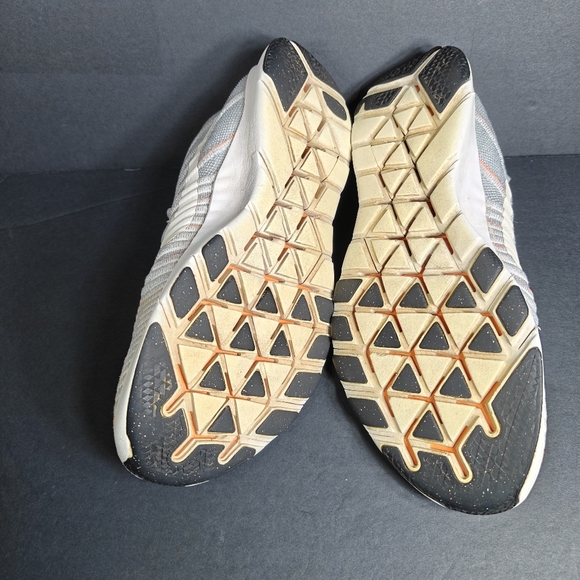 Nike Free Train Force Flyknit Grey Orange  Running Shoes Men's Sneakers Size 11 - Picture 9 of 9